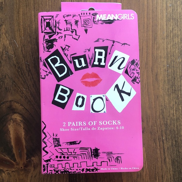 Accessories - Mean Girls- 2 Pairs of NEW in Package socks